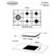 Cosmo 30" Gas Cooktop in Stainless Steel with 5 Sealed Brass Burners 850SLTX-E - Image 7