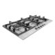 Cosmo 30" Gas Cooktop in Stainless Steel with 5 Sealed Brass Burners 850SLTX-E - Image 4