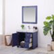 Altair Jardin 36" Single Bathroom Vanity Set in Jewelry Blue and Carrara White Marble Countertop with Mirror  539036-JB-CA - Image 8