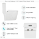 Swiss Madison St. Tropez One-Piece Elongated Toilet Vortex™ Dual-Flush 1.1/1.6 gpf - SM-1T254 - Image 8