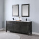Altair Maribella 72" Double Bathroom Vanity Set in Rust Black and Carrara White Marble Countertop with Mirror  535072-RL-CA - Image 8