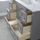 Altair Isla 48" Single Bathroom Vanity Set in Gray and Carrara White Marble Countertop with Mirror  538048-GR-CA - Image 8