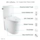 Swiss Madison St. Tropez One-Piece Elongated Toilet Vortex™ Side Flush 1.28 gpf - SM-1T253 - Image 8