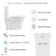 Swiss Madison Monaco One-Piece Elongated Toilet Dual-Flush 1.1/1.6 gpf - SM-1T108 - Image 8