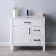 Altair Maribella 36" Single Bathroom Vanity Set in White and Carrara White Marble Countertop with Mirror 535036-WH-CA - Image 8
