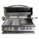 Cal Flame BBQ Built In Grill P5 Burner with Lights, Rotisserie & Back Burner BBQ19P05 - Image 7