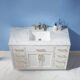 Altair Ivy 48" Single Bathroom Vanity Set in White and Carrara White Marble Countertop with Mirror 531048-WH-CA - Image 8