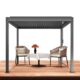 Bon Pergola 10' x 10' Starry Pergola - Manual, Dark Gray - Image 20