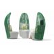Whiteline Modern Living - Basil Chair CH1732-GRN/GRY - Image 8