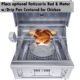 Sunstone 30” Gas Burners Hybrid Single Zone Charcoal/Wood Burning w/Infra-Red Burner Grill SUNCHSZ30 - Image 8