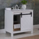 Altair Kinsley 36" Single Bathroom Vanity Set in White and Carrara White Marble Countertop with Mirror 536036-WH-CA - Image 8