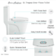 Swiss Madison St. Tropez One-Piece Elongated Toilet Vortex™ Dual-Flush 1.1/1.6 gpf - SM-1T254 - Image 37