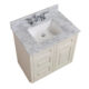 Altair 31" Natural Marble Vanity Top with White Sink 64031-CTP-CA - Image 8