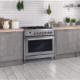 Cosmo 4 Piece, 36" Dual Fuel Range 36" Range Hood 24" Dishwasher & Refrigerator COS-4PKG-223 - Image 6