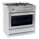 Cosmo 36'' 3.8 cu. ft. Single Oven Gas Range with 5 Burner Cooktop and Heavy Duty Cast Iron Grates in Stainless Steel COS-965AGC - Image 6