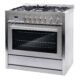 Cosmo 36'' 3.8 cu. ft. Single Oven Gas Range with 5 Burner Cooktop and Heavy Duty Cast Iron Grates in Stainless Steel COS-965AGC - Image 3