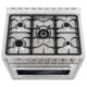 Cosmo 36'' 3.8 cu. ft. Single Oven Gas Range with 5 Burner Cooktop and Heavy Duty Cast Iron Grates in Stainless Steel COS-965AGC - Image 4