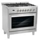Cosmo 36'' 3.8 cu. ft. Single Oven Gas Range with 5 Burner Cooktop and Heavy Duty Cast Iron Grates in Stainless Steel COS-965AGFC - Image 5