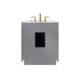 Altair Ivy 30" Single Bathroom Vanity Set in Gray and Carrara White Marble Countertop with Mirror 531030-GR-CA - Image 8