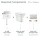 Swiss Madison Carré Back-To-Wall Elongated Toilet Bowl - SM-WT530 - Image 9