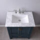 Altair Isla 30" Single Bathroom Vanity Set in Classic Blue and Carrara White Marble Countertop with Mirror 538030-CB-CA - Image 9