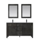 Altair Maribella 60" Double Bathroom Vanity Set in Rust Black and Carrara White Marble Countertop with Mirror 535060-RL-CA - Image 9