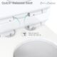 Swiss Madison Carre One Piece Square Toilet Dual Flush 1.1/1.6 gpf with 10" Rough In - SM-1T276 - Image 9