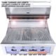 Sunstone Ruby 36" 4 Burner Pro-Sear Grill RUBY4B - Image 9