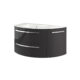 LaToscana Ambra 38" Vanity With Right-Rounded Cabinet AM38OPT1R - Image 6
