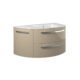 LaToscana Ambra 38" Vanity With Left-Rounded Cabinet AM38OPT2R - Image 7