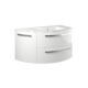 LaToscana Ambra 38" Vanity With Left-Rounded Cabinet AM38OPT2R - Image 4
