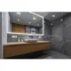 Aquadom Edge 40'' × 32'' LED Lighted Bathroom Mirror - Image 4