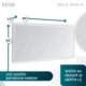 Aquadom Edge 84'' × 32'' LED Lighted Bathroom Mirror - Image 7