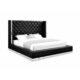 Whiteline Modern Living - Abrazo Bed King BK1356P-BLK - Image 3