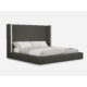 Whiteline Modern Living - Abrazo Bed King BK1356P-BLK - Image 4