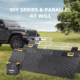 BougeRV 200W Portable Solar Panel with Air Conditioner Kits E0501-ISE193