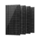 BougeRV 800W(200W*4PCS) Bifacial 12V 9BB Mono Solar Panel ISE206-4