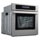 Cosmo 24" 2.5 cu. ft. Single Electric Wall Oven w/8 Functions and True European Convection in Stainless Steel C106SIX-PT - Image 3