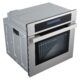 Cosmo 24" 2.5 cu. ft. Single Electric Wall Oven w/8 Functions and True European Convection in Stainless Steel C106SIX-PT - Image 6