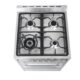 Cosmo 24'' 2.73 cu. ft. Single Oven Gas Range with 4 Burner Cooktop and Heavy Duty Cast Iron Grates in Stainless Steel COS-244AGC - Image 6