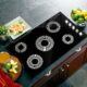 Cosmo 36" Electric Ceramic Glass Cooktop with 5 Burners, Dual Zone Elements, Hot Surface Indicator Light and Control Knobs COS-365ECC - Image 2