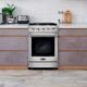 Cosmo 24'' Slide-In Freestanding Gas Range - Image 2