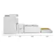 Eco Bel Mondo Twin-over-Twin XL / Full-over-Full XL 4-in-1 Bunk Bed System by Multimo Beds - Image 5
