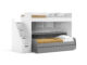 Eco Bel Mondo 4-in-1 Wall Bunk Bed System – Twin-Over-Twin XL (or Full XL) by Multimo Beds - Image 5