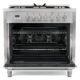 Cosmo Commercial-Style 36'' 3.8 cu. ft. Single Oven Dual Fuel Range with 8 Function Convection Oven in Stainless Steel F965 - Image 7