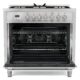 Cosmo Commercial-Style 36'' 3.8 cu. ft. Single Oven Dual Fuel Range with 8 Function Convection Oven in Stainless Steel F965 - Image 9