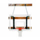 First Team FoldaMount46 Maverick Side Folding Wall Mounted Basketball System