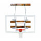First Team FoldaMount46 Supreme Side Folding Wall Mounted Basketball System