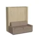 Queen Size Murphy bed with Couch & two Nightstands | Inovabed - Image 3