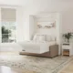 Queen Size Murphy bed with Couch & two Nightstands | Inovabed - Image 18